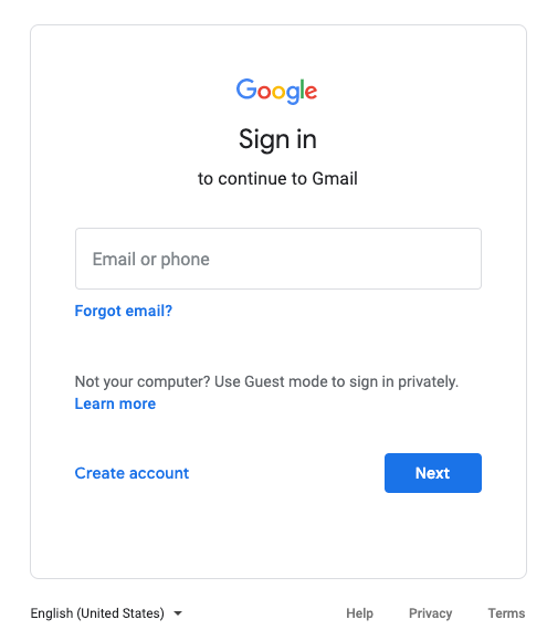 Login-gmail