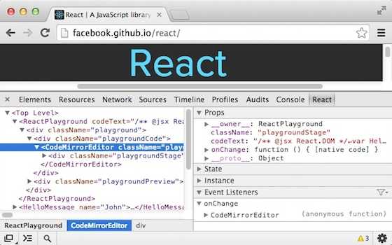 React/Redux Developer Tools